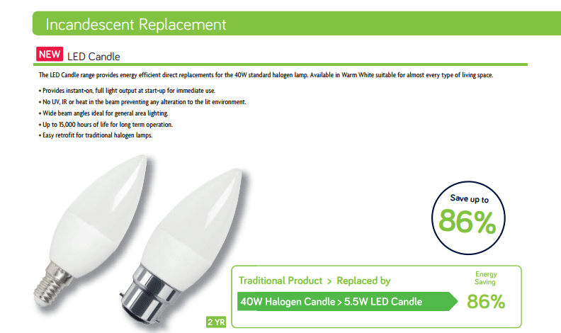 Rexel LED Brochure from Kellihers
