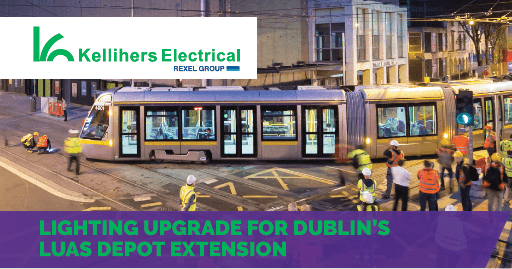 Lighting Upgrade for Sandyford LUAS Depot Extension