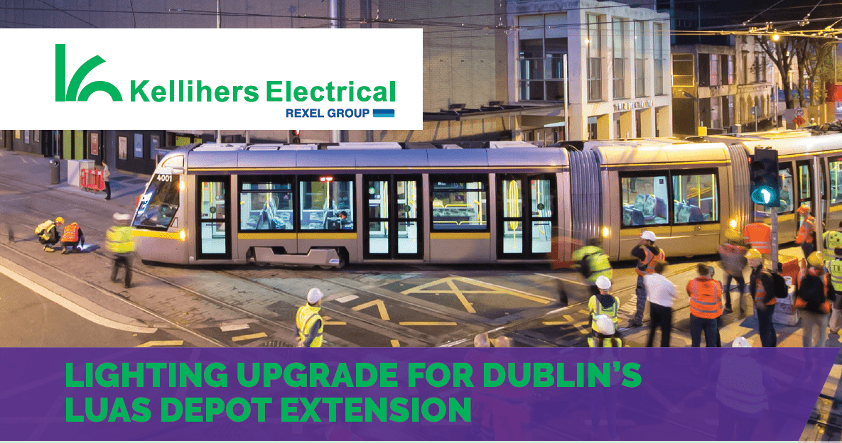 Lighting Upgrade for Sandyford LUAS Depot Extension