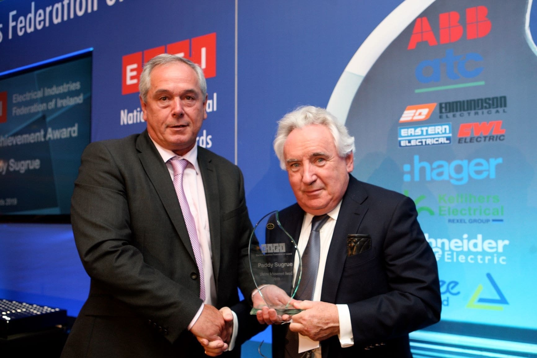 Paddy Sugrue EIFI Lifetime Achievement Award