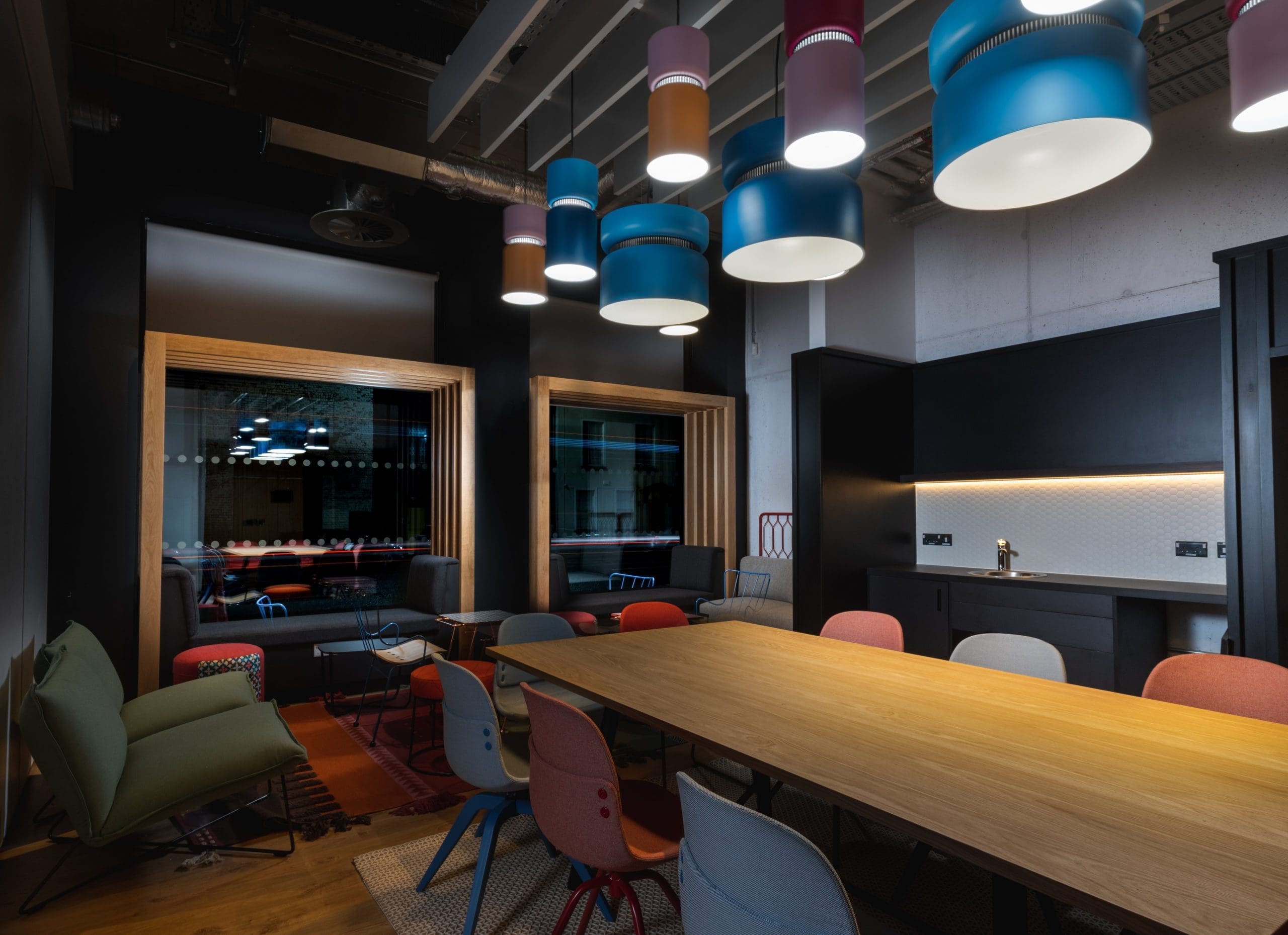 Student Accommodation lighting